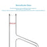 stonylab Thiele Melting Point Tube, Borosilicate Glass Measuring Point Lab Melting Point Tube Triangle Shape Thiele Tube, 150 mm...