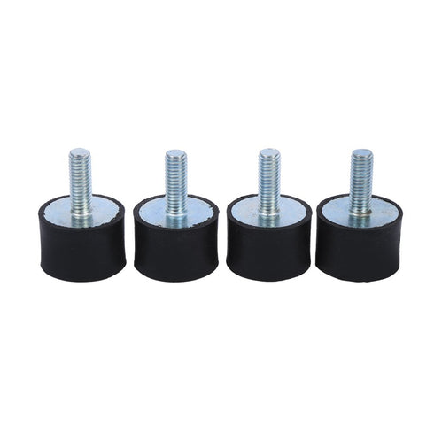 Rubber Mount Isolator, M8 M6 Anti Vibration Isolator, Electric Motor Mount Rubber Bushings, Rubber Mounts, Mechanical Vibration Damping Mounts, 4p...
