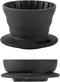 Collapsible Coffee Dripper, Portable Basket Pour Over Coffee Maker, Silicone Reusable Single Cup Maker(1-2 Cup) (Gray)...