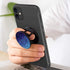 Multi-Function Cell Phone Stand, Blue Black Marble Heart Expanding Stand Grip for Smartphones and Tablets (4 Pack), PENGY-45...
