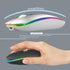 Wireless Bluetooth Mouse,LED Rechargeable Silent Slim Laptop Mouse,Portable(BT5.2+USB Receiver) Dual Mode Computer Mouse for Laptop,Desktop Comput...