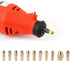 Drill Collet, 11pcs 4-jaw Copper Drill Chuck Collet Set for Mini Electric Power Drill Grinder Rotate Tool 0.5-3.2mm...