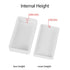 LeMotech Project Box 5 Pieces ABS Plastic Electrical Project Case Small Junction Box for Electronics White 1.97 x 1.10 x 0.59 inch (50 x 28 x 15 m...