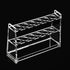 Test Tube Holder 6 Wells Test Tube Rack, Acrylic Lab Stand Rack for 10ml Centrifuge Tubes Clear (10ml, 6 Wells)...