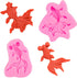 Goldfish Fondant Molds,Set of 2 3D Realistic Shaped Japanese Koi Fish Carp Silicone Molds,for Chocolate Candy Sugar Paste Fondant Craft Cake Cupca...