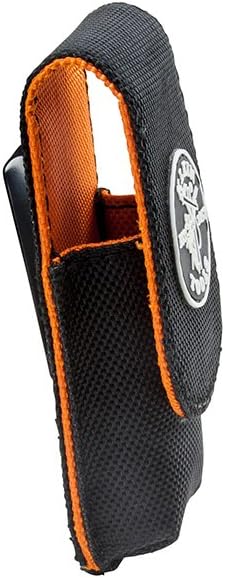 Klein Tools 5248 Tradesman Pro Knife Holder with Metal Clip and Magnetic Flap, Holster Made of 1680d Ballistic Weave Material...