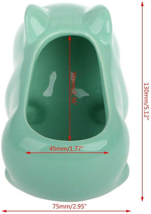 Ceramic frog Planter Pot Succulent Flowerpot Home Office Decorative DIY Painting Art Vase Ceramic succulent Planter Plants Flower Pot with Hole Ho...