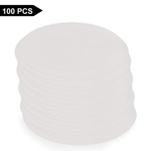 StonyLab Quantitative Filter Paper Circles, 74mm Diameter Cellulose Filter Paper with 20 Micron Particle Retention Medium Filtration Speed, Pack o...