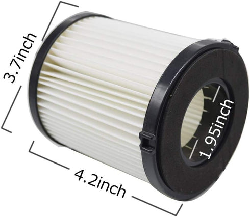 EZ SPARES 2Pcs Replacement for Eureka DCF-21 (DCF21) Premium Washable and Reuseable Hepa Filter Compare to Eureka Part Nos. 67821, 68931, EF91 Fit...
