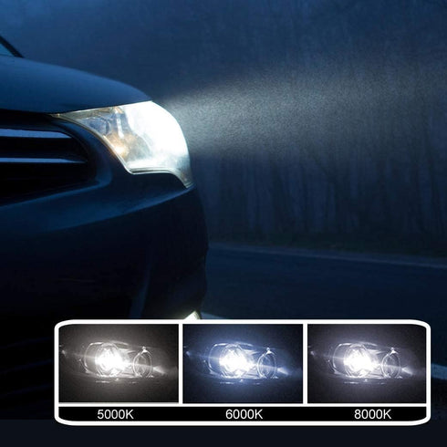 Sinoparcel D2S Xenon HID Headlight Bulbs - 6000K 35W High Low Beam 66240 85122UB 66040 Replacement Lights -Pack of 2...