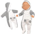 Miunana 13-15 Inch Baby Doll Clothes Elephant Pajamas Outfit 1pcs for New One Year Old 15 Inch Small Baby Doll Clothes Grey and White Doll Pajamas...