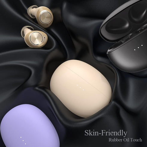 Kamon K12 Wireless Earbuds with Wireless Charging Case, Bluetooth 5.3, Touch Control Waterproof, in Ear Stereo Headphones Built in Mic Headset Pre...