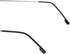 Fuisetaea Round Rimless Frame Reading Glasses for Men Women +2.50 Titanium Alloy Lightweight Readers Eyeglasses...