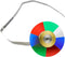 NEW Home Repair Part Projector Color Wheel Replacement for Optoma HD70 DV10 42mm Diameter Copper Ring...
