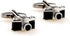 Camera SLR Pair of Cufflinks in a Presentation Gift Box & Polishing Cloth...
