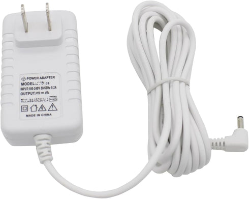 10 FT Baby Monitor Charger for HelloBaby HB30, HB66, HB50, HB6550, ANMEATE SM24, SM935E Power Adapter Charging Cable Cord...