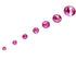 ROSE (209) pink 144 pcs Swarovski 2058/2088 Crystal Flatbacks pink rhinestones nail art mixed with Sizes ss5, ss7, ss9, ss12, ss16, ss20, ss30...