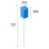 Disposable Oral Care Swabs Tooth Cleaning Mouth Swabs (50 Blue)...
