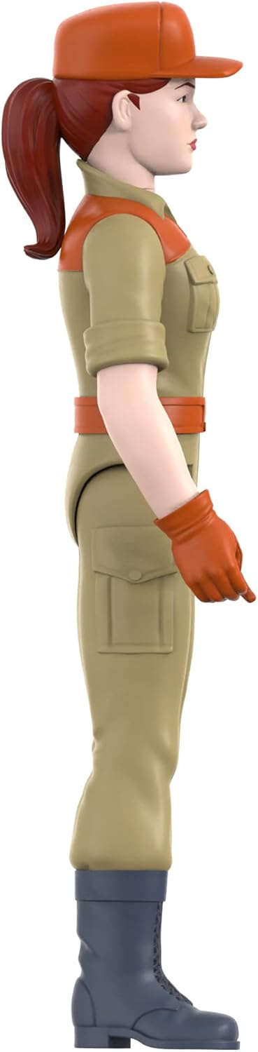 Super7 G.I. Joe Female Combat Engineer Ponytail Hair - 3.75" G.I. Joe Action Figure with Accessory Classic Cartoon Collectibles and Retro Toys...