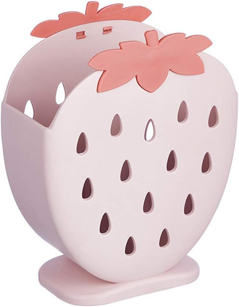 AKOAK 1 Pack Strawberry Chopsticks Stand, Cutlery Storage Box, Suitable for Storing Spoons, Chopsticks, Spoons, Knives and Other Kitchen Utensils ...