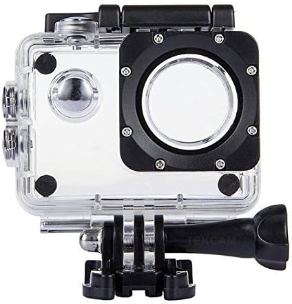 Action Camera Waterproof Housing Case Compatible with AKASO EK7000 V50 Elite/Apexcam/Remali CaptureCam/Vemont Action Camera Replacement Waterproof...
