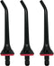 Water Flosser Tips Replacement for COSLUS Oral Irrigator, Jet Nozzel Black 3 PCS...