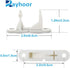 (6 Pack) Rayhoor 131763310 Washer Door Striker Replacement for Frigidaire Kenmore Washing Machine, Replaces AP3580441 1032664 131763300