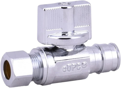 LD Valve-1/4 Turn Cold Expansion Pex A Ball Valve, 1/2-in Propex x 1/2-in Propex Brass Pex Shut Off Valve F1960 PEX-A Pipe (2-Pack)...