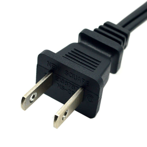 chenyang NEMA 1-15P USA Outlet to IEC 320 C7 90 Degree Angled 18 AWG Power Cable 1M...