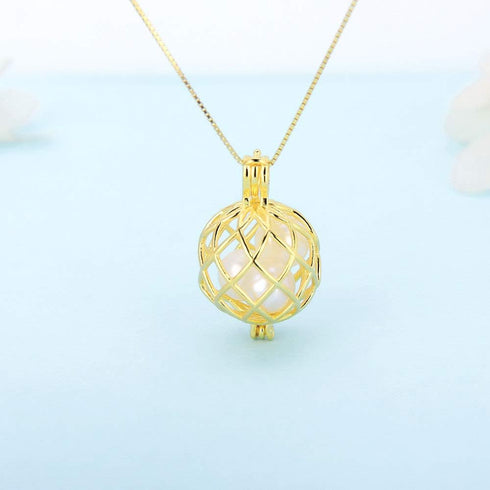 925 Sterling Silver Twisted Ball Cage Pendants Crafting Charm for DIY Necklace Bracelet Jewelry Making...
