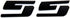 3pack OEM SS Emblems Badges 3D Logo Compatible with Silverado Series (Matte Black)...