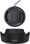 EW-53 Lens Hood and 49mm Lens Cap Compatible for Canon M50II M50 M6 kit EF-M 15-45mm F/3.5-6.3 Lens (1+1 Pack)...