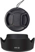 EW-53 Lens Hood and 49mm Lens Cap Compatible for Canon M50II M50 M6 kit EF-M 15-45mm F/3.5-6.3 Lens (1+1 Pack)...