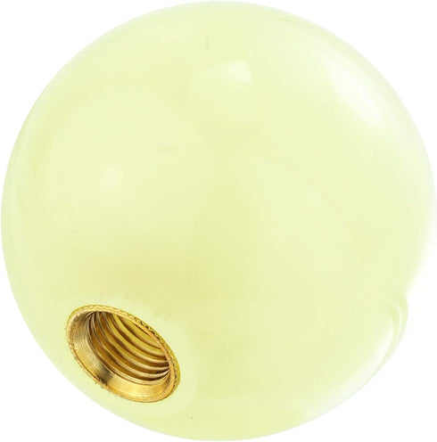 Abfer Ball Shifter Knobs 5 Speed Round Shift Knob Car Gear Shifting Handle Fit for Most Automatic Manual Transmission Vehicles (Beige)...