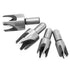 Countersink Drill Bit Set, Woodworking Tapered Plug Cutter Carbon Steel for Bench Drill for Woodworking Hole Saw Cutting...