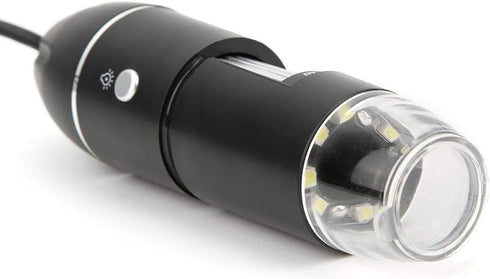 LED Digital Microscope, Aluminum Alloy Microscope, Electronic Biological Research Industrial for Archaeological Research Insect Observation...