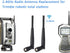 Eightwood 5dBi 2.4GHz WiFi Antenna RP-TNC Male Antennas (2-Pack) Compatible with Trimble Robotic Total Stations, Wireless Router Linksys WRT54G...