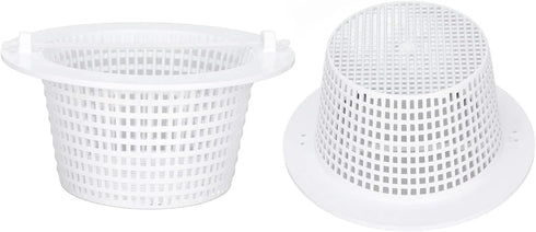 Pool Skimmer Basket, 2pcs Filter Skimmer Replacement Parts Swimming Basket Compatible with Haywar-d SP1091WM Above Ground Pool Skimmer Baskets for...