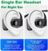 Headphones Bluetooth 5.3 Painless Wireless Open Ear Clip on Headphone Waterproof Running Earring Earphone Air Conduction Earphones Open Earbuds Wi...