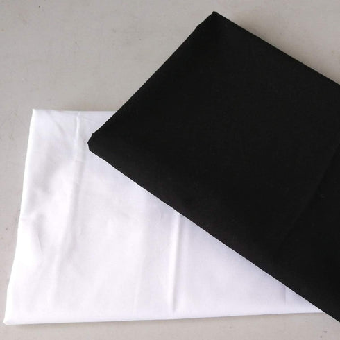 Black Cotton Fabric by The Yard,Quilting Muslin Fabric for Sewing,2 Yard...