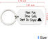 Teenager Gifts for Son Daughter Birthday Gift From Mom for Teens Boy Girls Have Fun Be Safe Don't Do Stupid Keychain...