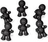 Little Joe 96405-6PK Black Velvet Scent, Car Air Freshener, Clips to A/C Air Vent, Alcohol-Free Fragrance Oil, Non-Hazardous and Non-Toxic Plastic...