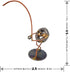 Fishing Nut Collectible Handmade Metal Art Figurine, Desk Accessories, Trophy, Boss Gift, Home Office Décor...