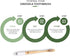 GREENZLA Kids Bamboo Toothbrushes (6 Pack) BPA Free Soft Bristles Eco-Friendly, Natural Toothbrush Set Biodegradable & Compostable Charcoal Wooden...
