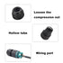 COMOPEZ Waterproof Electrical Boxes, IP68 Underground Cable Connector Outdoor Quick Installation Junction Boxes for Billboards Tunnel Lights Road ...
