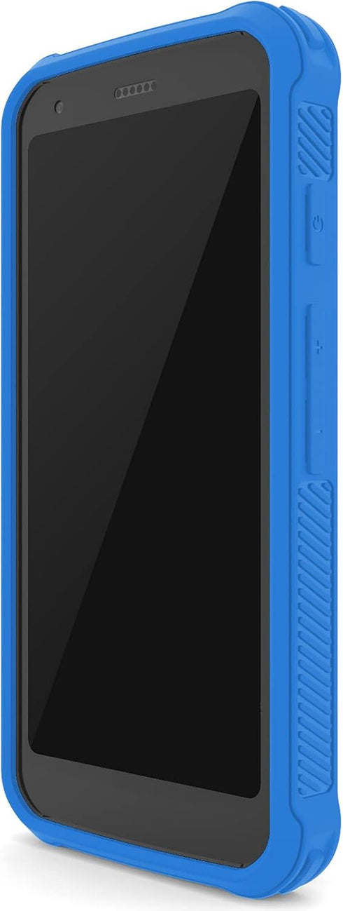 Case compatible with CAT S62 PRO and CAT S62. Slim Flexible Rugged Case with Drop Protection (Blue)...