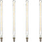 T300 Dimmable Vintage LED Edison Bulbs 6W T300 Dimmable LED Filament Bulb Long Tubular Vintage LED Lights,E14 Small Base,Clear Glass,Warm White 23...