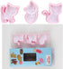 Cookie Cutters Cat Shape, 3PCS Cat Cookie Mold, Animal Cookie Stamps for Baking(Pink)...