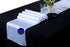 MDS 10 PCS Satin Table Runners 12 x 108 Inch Charmeuse Sateen Silk Table Runner for Indoor Outdoor Wedding Reception Birthday Graduation Party Eve...
