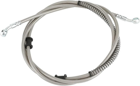 HIAORS 86" Stainless Braided Hydraulic Brake Hose Line for GY6 Kazuma Sunl Taotao Roketa Jonway Scooter Moped ATV Dirt Bike Go Kart Parts...